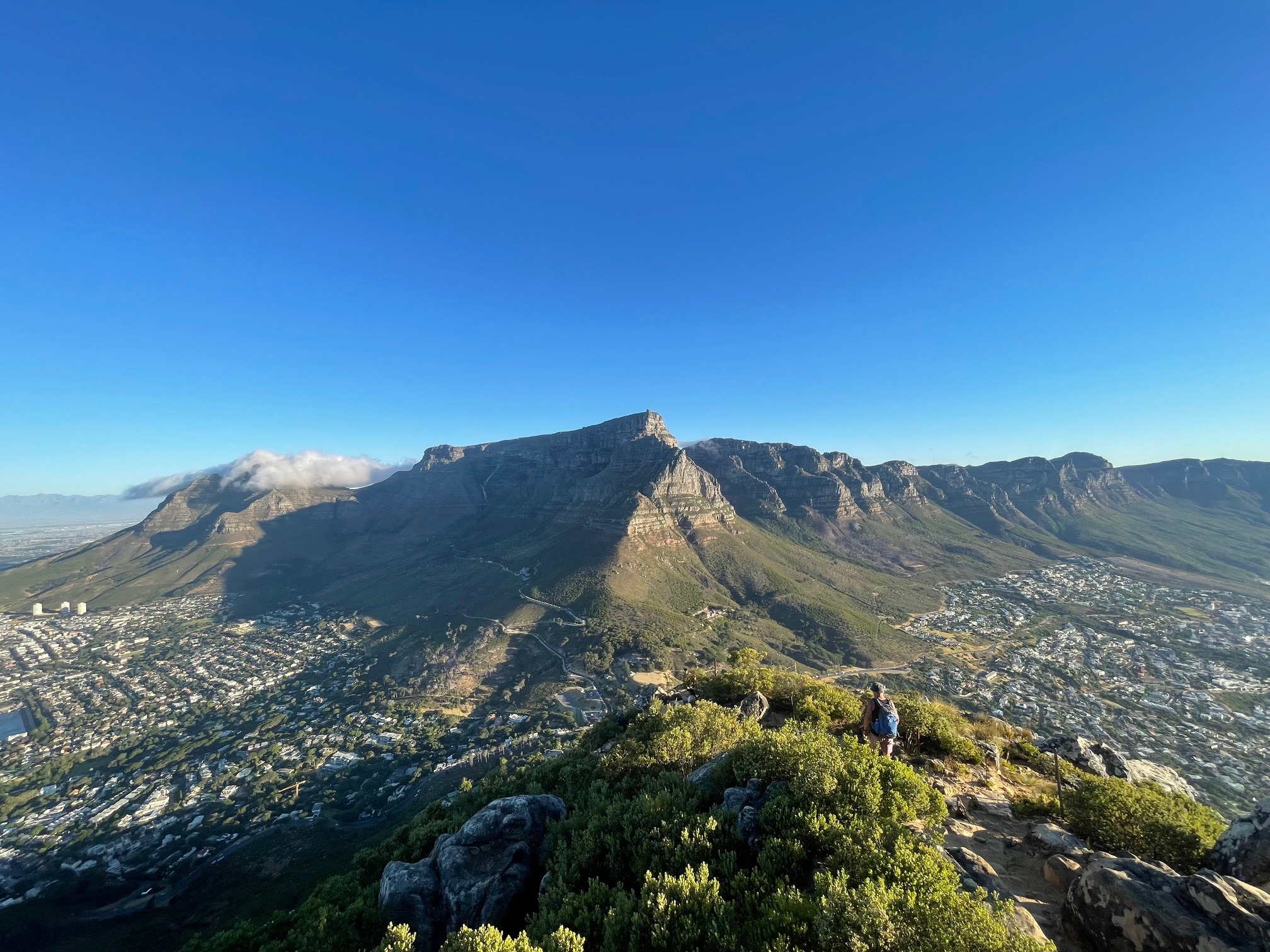 Adventure moments on Table Mountain